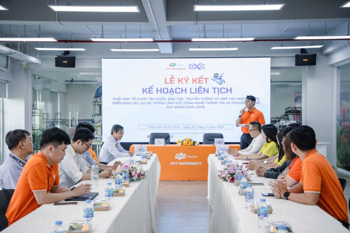 Trường Đại học FPT và Trung tâm Chuyển đổi số TP.HCM chính thức ký kết kế hoạch liên tịch