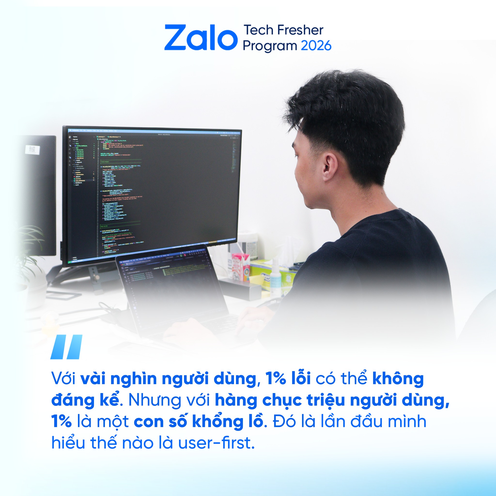 [ZALO] BỨT PHÁ SỰ NGHIỆP CÙNG ZALO TECH FRESHER 2026 – Trường Đại học ...
