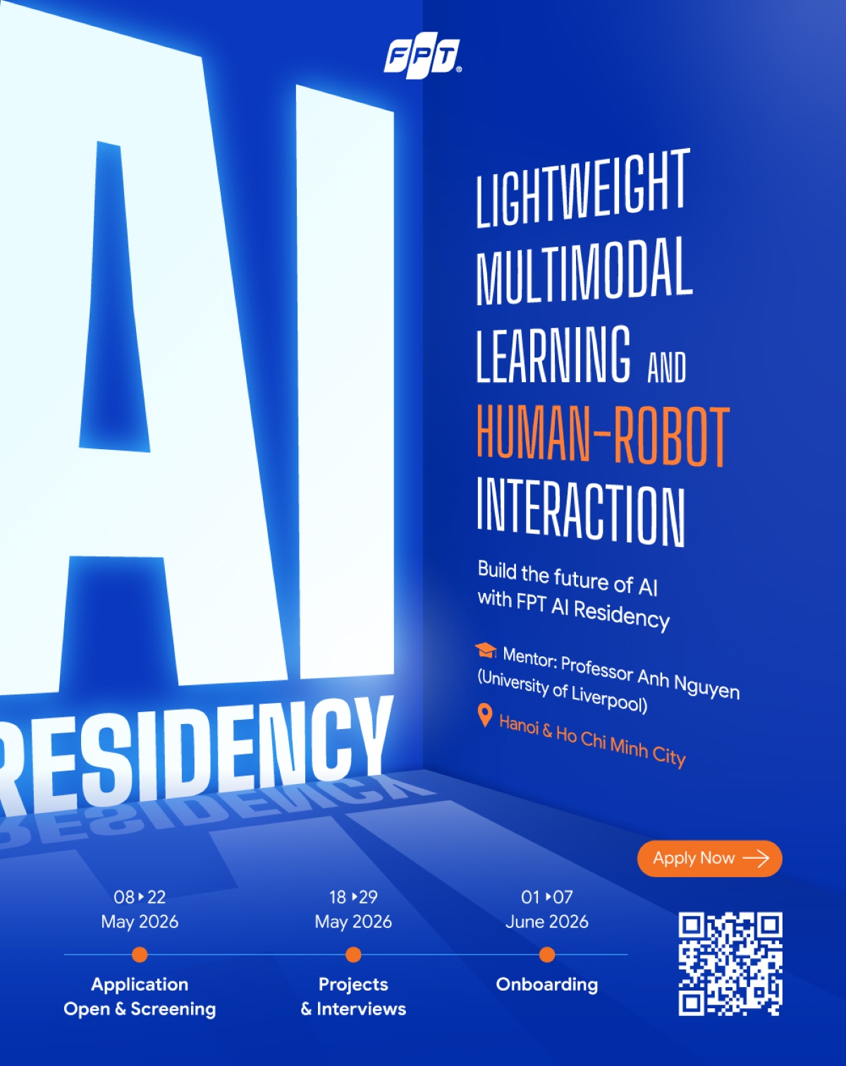[FPT SOFTWARE] FPT AI RESIDENCY OPENS LIMITED RESEARCH POSITIONS FOR A ...