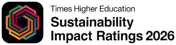 THE Sustainability Impact Ratings 2026 cmyk logo